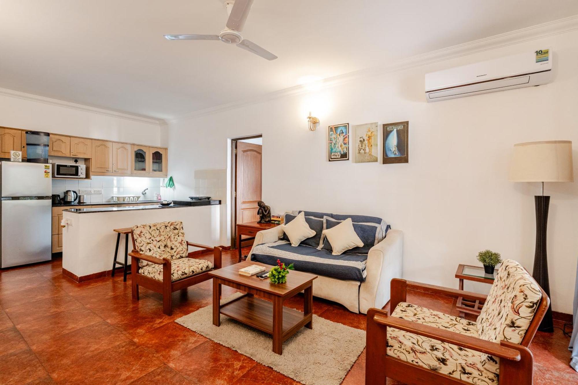 Susegad Suites Arpora Apartments & Villas With Reserved Parking Ruang foto